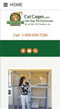Mobile Screenshot of catcages.com